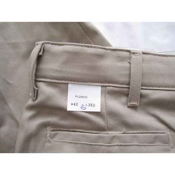 Lot of 6 New Men's Red Kap Khaki Brown Causal Pants Size W40 x L36 - Picture 5 of 7